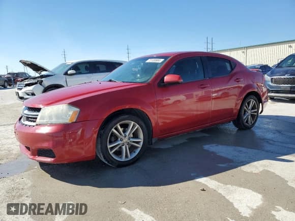 ✅ 2012 Dodge Avenger SXT • VIN: 1C3CDZCB9CN215178 • Лот: 73189984. Опубликован ранее на Copart с пробегом 186 586 миль. Бесплатный доступ к архиву аукционных продаж из США и подробный отчёт об истории автомобиля на DreamBid. Изображение 1.
