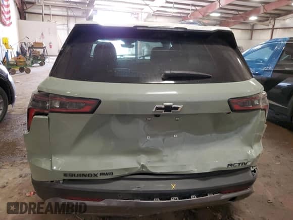 2025 Chevrolet Equinox AWD ACTIV с VIN 3GNAXSEG9SL119955, выставлен на аукционе Copart как лот 54515005 с пробегом 7 451 миль миль и Чистый • Clean title. История ставок и продаж доступна на DreamBid. Изображение 6.