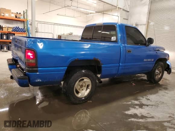 1999 Dodge 1500 с VIN 1B7HC16Y8XS203553, выставлен на аукционе Copart как лот 84555834 с пробегом 163 360 миль миль и Списание • Salvage title. История ставок и продаж доступна на DreamBid. Изображение 3.
