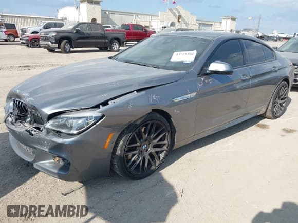 ✅ 2016 BMW 6 Series 640i • VIN: WBA6D0C52GD927619 • Lot: 43723390. Wystawiony na IAAI z przebiegiem 65 953 mil. Bezpłatny archiwum sprzedaży aukcyjnych z USA i szczegółowy raport historii pojazdu na DreamBid. Zdjęcie 2.