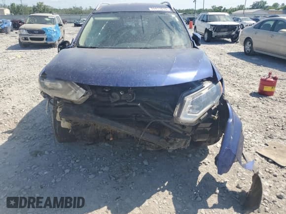 ✅ 2017 Nissan Rogue SV • VIN: KNMAT2MT6HP566808 • Lot: 55411615. Listed on Copart with Not provided. Free auction sales archive from the USA and detailed vehicle history report at DreamBid. Image 5.