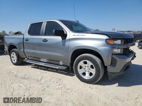 ✅ 2019 Chevrolet Silverado 1500 Custom • VIN: 3GCPWBEH7KG219043 • Lot: 75889704. Wystawiony na Copart z przebiegiem 74 362 mil. Bezpłatny archiwum sprzedaży aukcyjnych z USA i szczegółowy raport historii pojazdu na DreamBid. Zdjęcie 4.