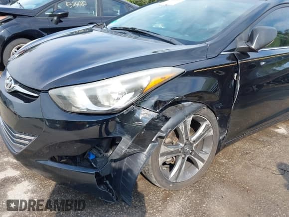 ✅ 2016 Hyundai Elantra Sport • VIN: KMHDH4AH5GU650396 • Lot: 43232167. Listed on IAAI with 111,527 mi. Free auction sales archive from the USA and detailed vehicle history report at DreamBid. Image 6.