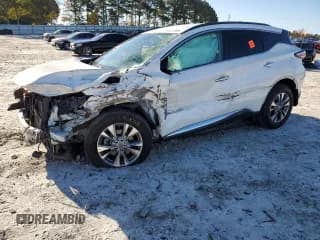 ✅ 2018 Nissan Murano SV • VIN: 5N1AZ2MG1JN197662 • Лот: 91571365. Опубликован ранее на Copart с пробегом 102 368 миль. Бесплатный доступ к архиву аукционных продаж из США и подробный отчёт об истории автомобиля на DreamBid. Изображение 1.