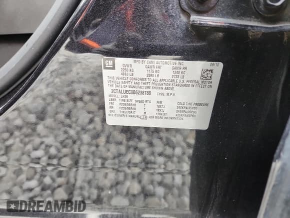 ✅ 2011 GMC Terrain SLT-1 • VIN: 2CTALUEC0B6238788 • Lot: 92052975. Wystawiony na Copart z przebiegiem Nie podano. Bezpłatny archiwum sprzedaży aukcyjnych z USA i szczegółowy raport historii pojazdu na DreamBid. Zdjęcie 13.