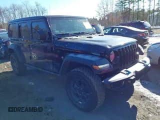 ✅ 2023 Jeep Wrangler • VIN: 1C4JJXN67PW621024 • Lot: 41411389. Wystawiony na IAAI z przebiegiem 21 306 mil. Bezpłatny archiwum sprzedaży aukcyjnych z USA i szczegółowy raport historii pojazdu na DreamBid. Zdjęcie 1.