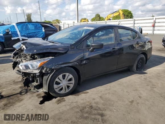✅ 2023 Nissan Versa S • VIN: 3N1CN8DVXPL818676 • Lot: 54084825. Listed on Copart with 35,858 mi. Free auction sales archive from the USA and detailed vehicle history report at DreamBid. Image 1.