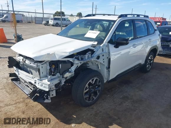 ✅ 2025 Subaru Forester • VIN: JF2SLDACXSH437347 • Lot: 41734907. Listed on IAAI with Not provided. Free auction sales archive from the USA and detailed vehicle history report at DreamBid. Image 2.