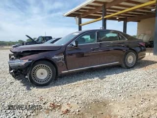 ✅ 2021 Genesis G90 Ultimate • VIN: KMTF54PH5MU087053 • Lot: 56423025. Wystawiony na Copart z przebiegiem 45 877 mil. Bezpłatny archiwum sprzedaży aukcyjnych z USA i szczegółowy raport historii pojazdu na DreamBid. Zdjęcie 1.