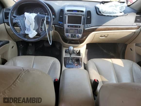 2012 Hyundai Santa Fe Limited with VIN 5XYZKDAG1CG166269, listed as a Copart auction lot 67809265 with 192,811 mi miles and Salvage title. Bid and sale history available at DreamBid. Image 8.