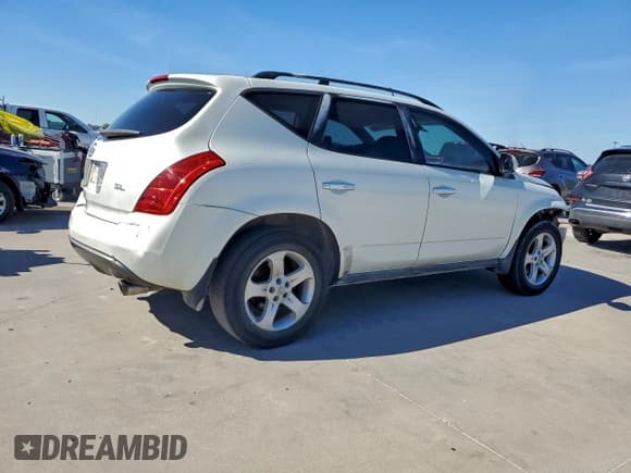 ✅ 2004 Nissan Murano SE • VIN: JN8AZ08T24W224757 • Лот: 91443335. Опубликован ранее на Copart с пробегом 197 417 миль. Бесплатный доступ к архиву аукционных продаж из США и подробный отчёт об истории автомобиля на DreamBid. Изображение 3.