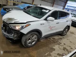 ✅ 2018 Hyundai Santa Fe 2.4L • VIN: 5NMZT3LB7JH106573 • Lot: 65771695. Listed on Copart with 185,926 mi. Free auction sales archive from the USA and detailed vehicle history report at DreamBid. Image 1.