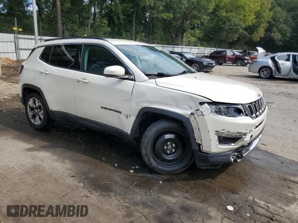✅ 2021 Jeep Compass Limited • VIN: 3C4NJCCB5MT531334 • Lot: 84243325. Listed on Copart with 104,732 mi. Free auction sales archive from the USA and detailed vehicle history report at DreamBid. Image 4.