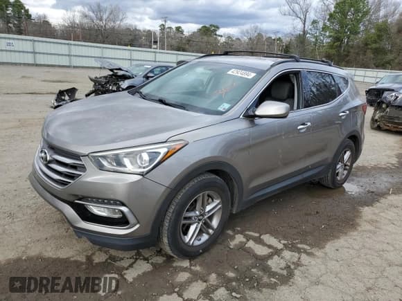 ✅ 2017 Hyundai Santa Fe 2.4L • VIN: 5XYZU3LB1HG436467 • Лот: 42924894. Опубликован ранее на Copart с пробегом 119 907 миль. Бесплатный доступ к архиву аукционных продаж из США и подробный отчёт об истории автомобиля на DreamBid. Изображение 1.