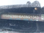 ✅ 2010 Mazda 6 i Sport • VIN: 1YVHZ8BH6A5M21343 • Lot: 43142766. Listed on IAAI with 155,614 mi. Free auction sales archive from the USA and detailed vehicle history report at DreamBid. Image 13.