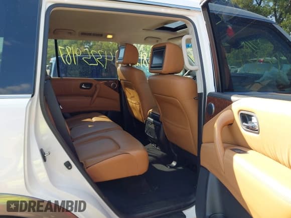 ✅ 2017 Nissan Armada Platinum • VIN: JN8AY2NC1H9502653 • Lot: 43259187. Listed on IAAI with 110,381 mi. Free auction sales archive from the USA and detailed vehicle history report at DreamBid. Image 8.