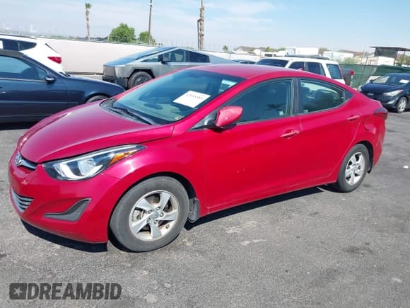 ✅ 2015 Hyundai Elantra SE • VIN: KMHDH4AE7FU449748 • Lot: 42935385. Listed on IAAI with 70,870 mi. Free auction sales archive from the USA and detailed vehicle history report at DreamBid. Image 12.