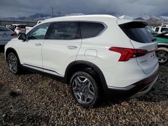 ✅ 2021 Hyundai Santa Fe Limited • VIN: KM8S5DA19MU006558 • Lot: 46801044. Wystawiony na Copart z przebiegiem 28 659 mil. Bezpłatny archiwum sprzedaży aukcyjnych z USA i szczegółowy raport historii pojazdu na DreamBid. Zdjęcie 2.