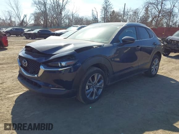 ✅ 2024 Mazda CX-30 S Preferred • VIN: 3MVDMBCM2RM720246 • Lot: 41800330. Listed on IAAI with 6,743 mi. Free auction sales archive from the USA and detailed vehicle history report at DreamBid. Image 2.