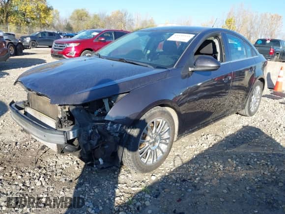 2014 Chevrolet Cruze ECO with VIN 1G1PH5SBXE7425820, listed as a IAAI auction lot 43538934 with 145,646 mi miles and . Bid and sale history available at DreamBid. Image 2.