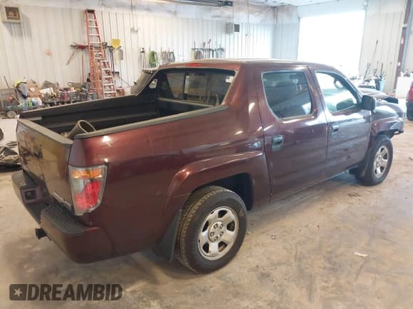 ✅ 2008 Honda Ridgeline RT • VIN: 2HJYK16218H511392 • Lot: 43360291. Listed on IAAI with Not provided. Free auction sales archive from the USA and detailed vehicle history report at DreamBid. Image 4.