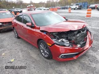 ✅ 2019 Honda Civic EX-L • VIN: 19XFC1F71KE014995 • Lot: 43548784. Listed on IAAI with 97,221 mi. Free auction sales archive from the USA and detailed vehicle history report at DreamBid. Image 1.