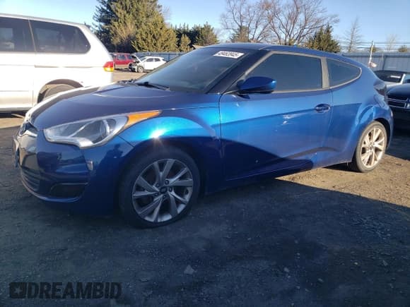 ✅ 2017 Hyundai Veloster • VIN: KMHTC6AD6HU307620 • Lot: 49463945. Wystawiony na Copart z przebiegiem 148 700 mil. Bezpłatny archiwum sprzedaży aukcyjnych z USA i szczegółowy raport historii pojazdu na DreamBid. Zdjęcie 1.