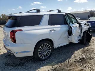 ✅ 2024 Hyundai Palisade Calligraphy • VIN: KM8R7DGE1RU756031 • Лот: 77303004. Опубликован ранее на Copart с пробегом 8 560 миль. Бесплатный доступ к архиву аукционных продаж из США и подробный отчёт об истории автомобиля на DreamBid. Изображение 3.