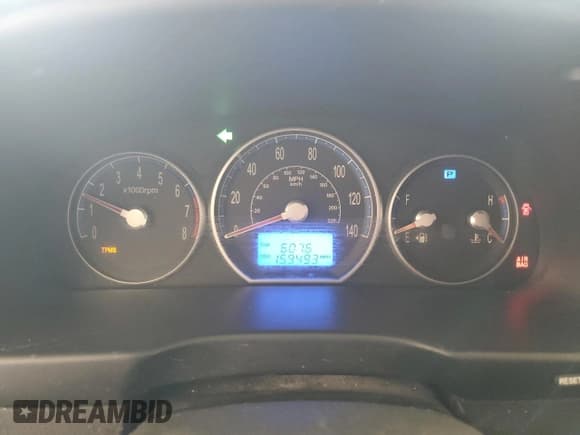 ✅ 2009 Hyundai Santa Fe SE • VIN: 5NMSH13E89H267964 • Lot: 66653115. Listed on Copart with 159,493 mi. Free auction sales archive from the USA and detailed vehicle history report at DreamBid. Image 9.