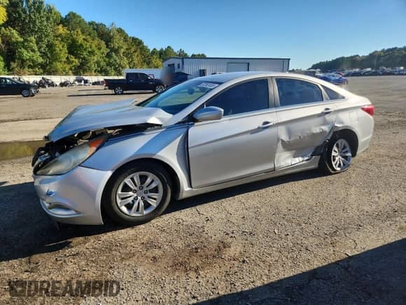 2011 Hyundai Sonata GLS with VIN 5NPEB4AC1BH088045, listed as a Copart auction lot 87262455 with 176,619 mi miles and Salvage title. Bid and sale history available at DreamBid. Image 1.