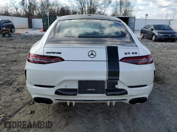 ✅ 2021 Mercedes-Benz AMG GT 43 • VIN: W1K7X5KB3MA035207 • Lot: 45636385. Wystawiony na Copart z przebiegiem 38 859 mil. Bezpłatny archiwum sprzedaży aukcyjnych z USA i szczegółowy raport historii pojazdu na DreamBid. Zdjęcie 6.