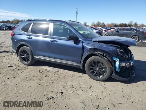 ✅ 2024 Honda CR-V Sport • VIN: 5J6RS6H57RL007179 • Лот: 91849535. Опубликован ранее на Copart с пробегом 26 242 миль. Бесплатный доступ к архиву аукционных продаж из США и подробный отчёт об истории автомобиля на DreamBid. Изображение 4.