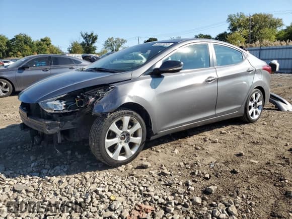 ✅ 2012 Hyundai Elantra GLS • VIN: 5NPDH4AE4CH101335 • Lot: 82567355. Listed on Copart with 137,941 mi. Free auction sales archive from the USA and detailed vehicle history report at DreamBid. Image 1.