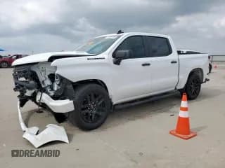 ✅ 2024 Chevrolet Silverado 1500 Custom • VIN: 3GCPABEK0RG425003 • Лот: 71031785. Опубликован ранее на Copart с пробегом 19 720 миль. Бесплатный доступ к архиву аукционных продаж из США и подробный отчёт об истории автомобиля на DreamBid. Изображение 1.