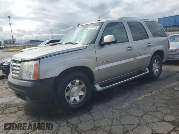 ✅ 2004 Cadillac Escalade • VIN: 1GYEK63N44R231327 • Lot: 84036015. Listed on Copart with Not provided. Free auction sales archive from the USA and detailed vehicle history report at DreamBid. Image 1.