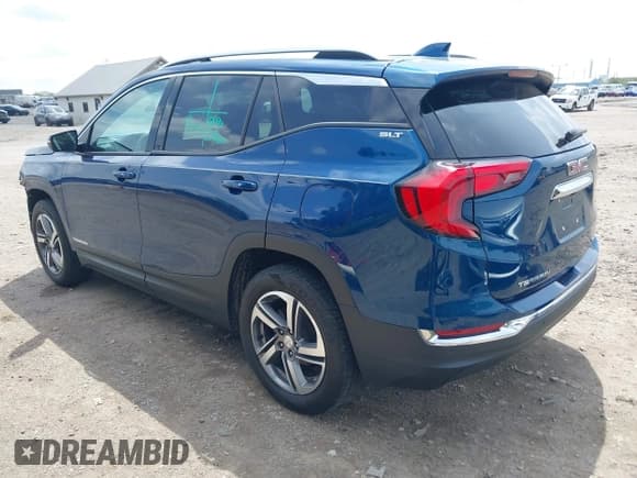 ✅ 2020 GMC Terrain SLT • VIN: 3GKALVEV5LL135015 • Lot: 42183360. Listed on IAAI with 95,549 mi. Free auction sales archive from the USA and detailed vehicle history report at DreamBid. Image 3.