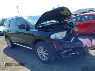 2021 Dodge Durango SXT Plus with VIN 1C4RDJAG8MC644413, listed as a IAAI auction lot 42634338 with 50,178 mi miles and . Bid and sale history available at DreamBid. Image 1.