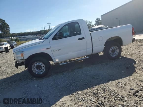 ✅ 2008 Dodge 1500 ST • VIN: 1D7HA16208J202282 • Лот: 86158155. Опубликован ранее на Copart с пробегом 57 183 миль. Бесплатный доступ к архиву аукционных продаж из США и подробный отчёт об истории автомобиля на DreamBid. Изображение 1.
