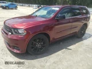 ✅ 2020 Dodge Durango GT Plus • VIN: 1C4RDHDG8LC381374 • Lot: 68491875. Listed on Copart with Not provided. Free auction sales archive from the USA and detailed vehicle history report at DreamBid. Image 1.