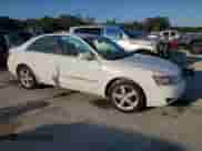 2008 Hyundai Sonata SE with VIN 5NPEU46F08H385880, listed as a Copart auction lot 77152034 with 124,138 mi miles and Salvage title. Bid and sale history available at DreamBid. Image 4.