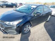 ✅ 2016 Chevrolet Cruze LS • VIN: 1G1BC5SM4G7235959 • Lot: 43581317. Listed on IAAI with 107,436 mi. Free auction sales archive from the USA and detailed vehicle history report at DreamBid. Image 2.