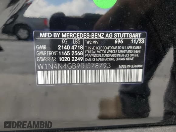 ✅ 2024 Mercedes-Benz GLA 250 • VIN: W1N4N4GB9RJ578793 • Лот: 50216895. Опубликован ранее на Copart с пробегом 10 873 миль. Бесплатный доступ к архиву аукционных продаж из США и подробный отчёт об истории автомобиля на DreamBid. Изображение 15.