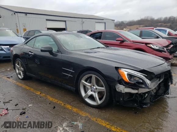 ✅ 2013 Mercedes-Benz SL 550 • VIN: WDDJK7DA6DF003875 • Lot: 48938515. Listed on Copart with 53,357 mi. Free auction sales archive from the USA and detailed vehicle history report at DreamBid. Image 4.