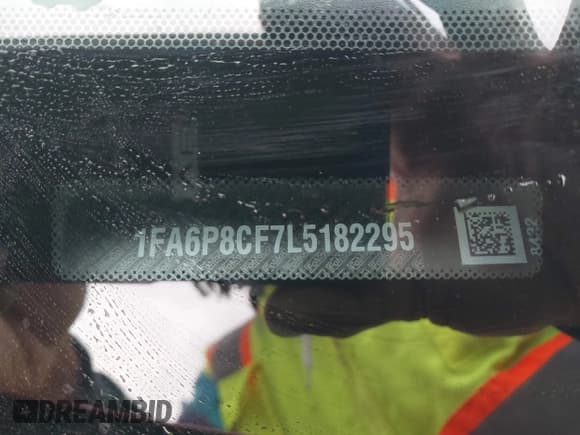 ✅ 2020 Ford Mustang GT • VIN: 1FA6P8CF7L5182295 • Lot: 41006471. Listed on IAAI with 8,583 mi. Free auction sales archive from the USA and detailed vehicle history report at DreamBid. Image 9.