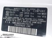 ✅ 2024 Hyundai Elantra SEL • VIN: KMHLM4DG9RU702738 • Лот: 43606772. Опубликован ранее на IAAI с пробегом 41 282 миль. Бесплатный доступ к архиву аукционных продаж из США и подробный отчёт об истории автомобиля на DreamBid. Изображение 9.