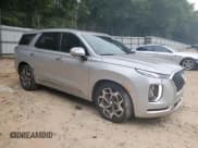 ✅ 2022 Hyundai Palisade Calligraphy • VIN: KM8R74HE3NU422527 • Лот: 71278544. Опубликован ранее на Copart с пробегом 44 591 миль. Бесплатный доступ к архиву аукционных продаж из США и подробный отчёт об истории автомобиля на DreamBid. Изображение 4.