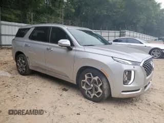 ✅ 2022 Hyundai Palisade Calligraphy • VIN: KM8R74HE3NU422527 • Лот: 71278544. Опубликован ранее на Copart с пробегом 44 591 миль. Бесплатный доступ к архиву аукционных продаж из США и подробный отчёт об истории автомобиля на DreamBid. Изображение 4.