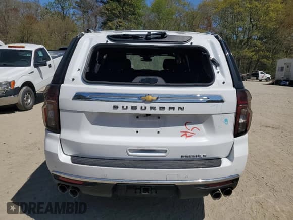 ✅ 2023 Chevrolet Suburban Premier • VIN: 1GNSCFKD1PR430166 • Lot: 54890025. Listed on Copart with 58,069 mi. Free auction sales archive from the USA and detailed vehicle history report at DreamBid. Image 6.