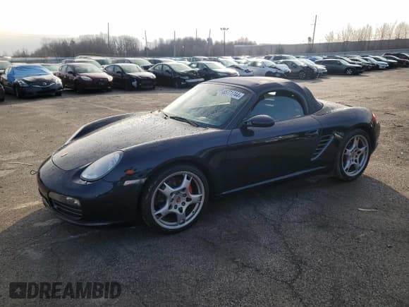✅ 2006 Porsche Boxster S • VIN: WP0CB29886U730140 • Лот: 85771744. Опубликован ранее на Copart с пробегом 73 188 миль. Бесплатный доступ к архиву аукционных продаж из США и подробный отчёт об истории автомобиля на DreamBid. Изображение 1.