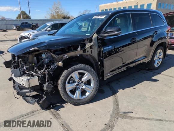 ✅ 2018 Toyota Highlander Hybrid Limited • VIN: 5TDDGRFH7JS037916 • Lot: 50567695. Listed on Copart with 96,677 mi. Free auction sales archive from the USA and detailed vehicle history report at DreamBid. Image 1.